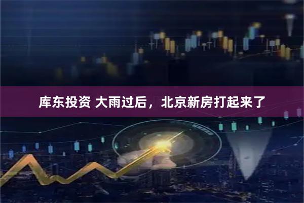 库东投资 大雨过后,北京新房打起来了